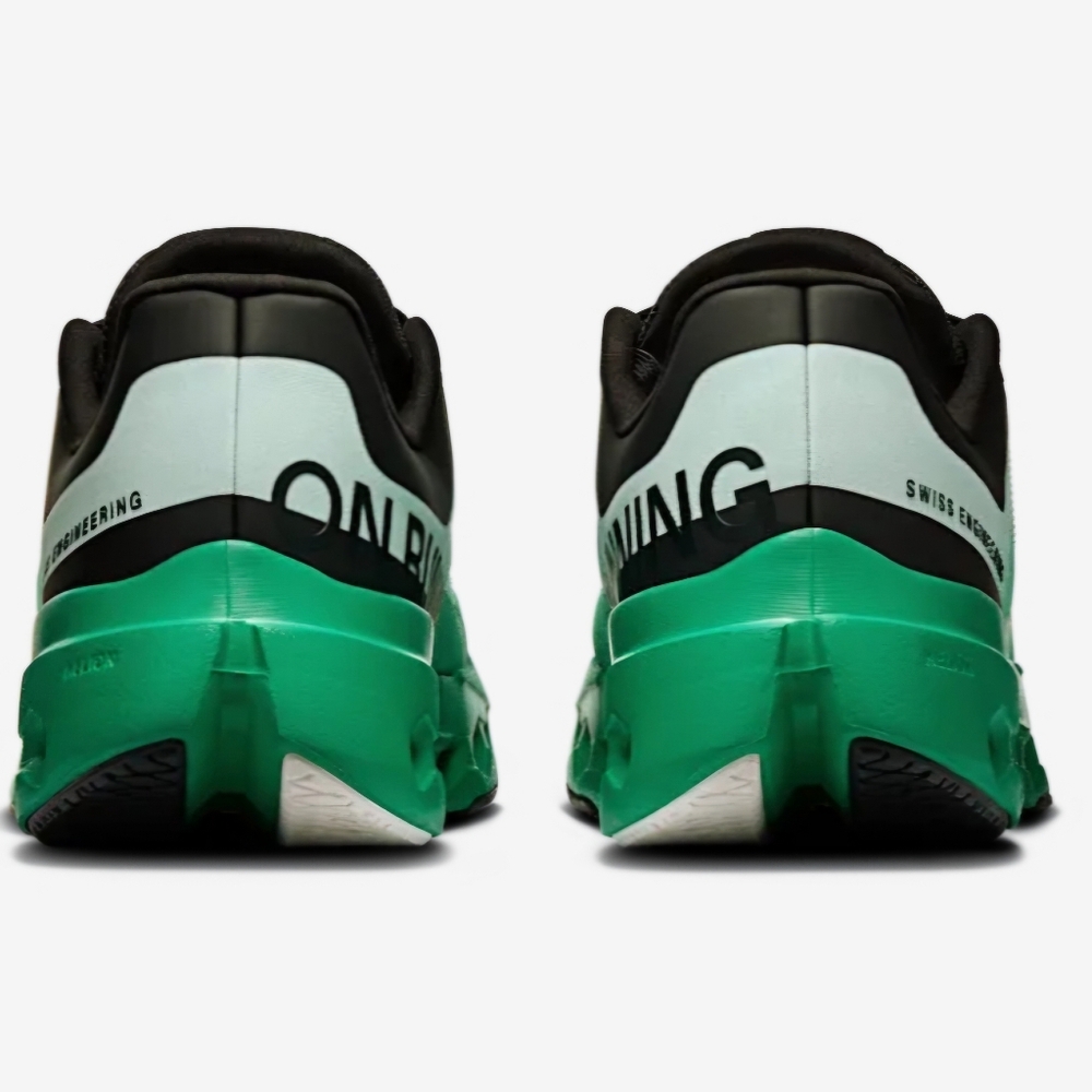 On Running Cloudsurfer Next Mint Green and Gray Athletic Shoes - Picture 3 of 4